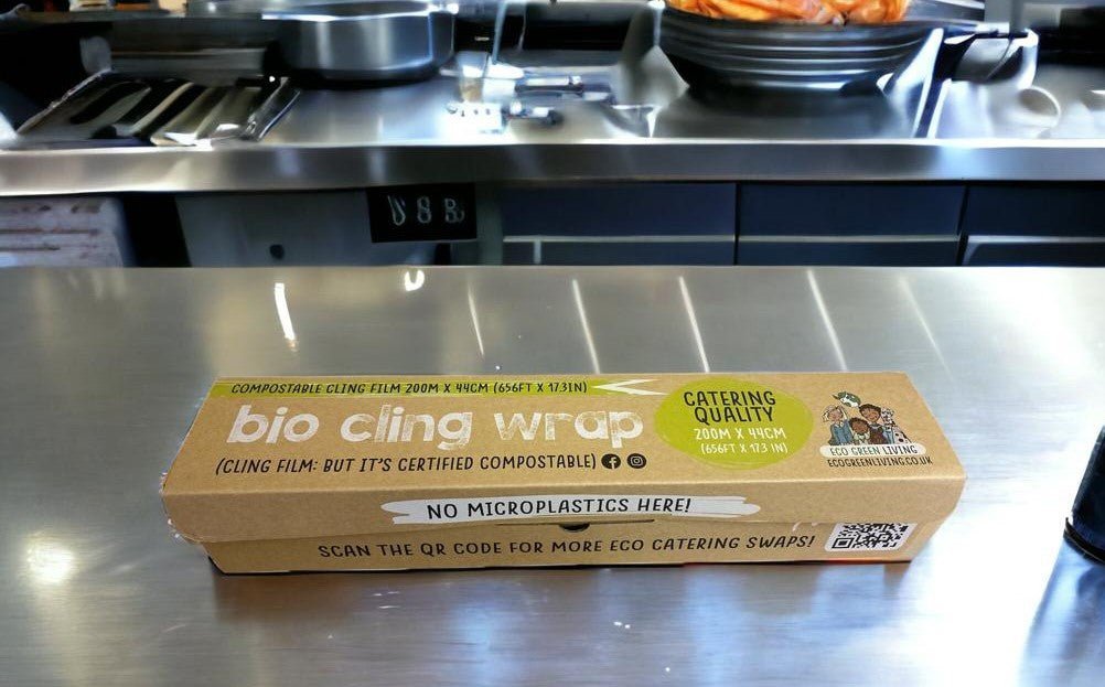 Catering Certified Compostable Clingfilm 44cm x 200m - EcoGreenBusiness