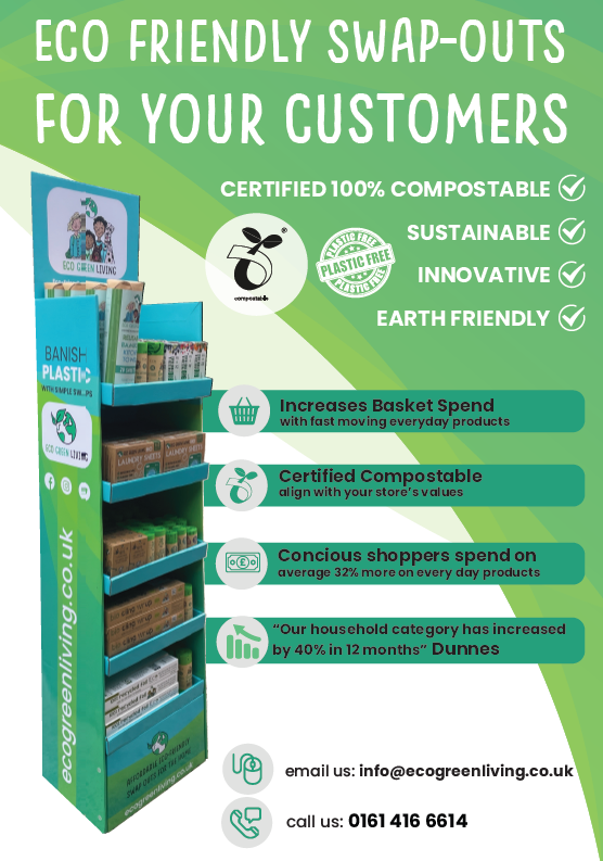 Fully Stocked Point of Sale Unit | Eco Green Living