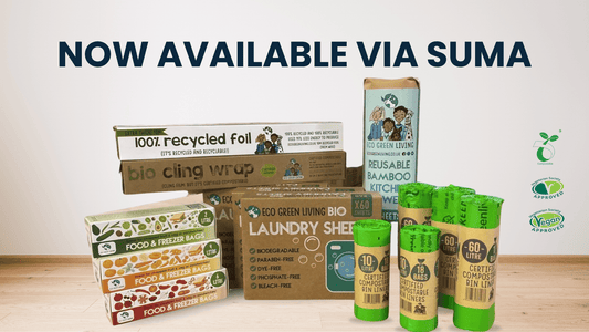 Now on Suma: Eco Green Living’s Compostable Product Range