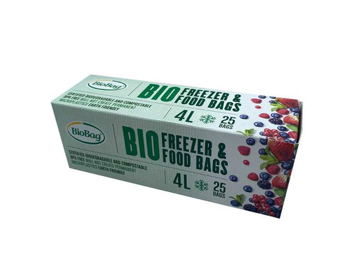 4L Food & Freezer Bags | 1 roll of 25 bags - EcoGreenBusiness