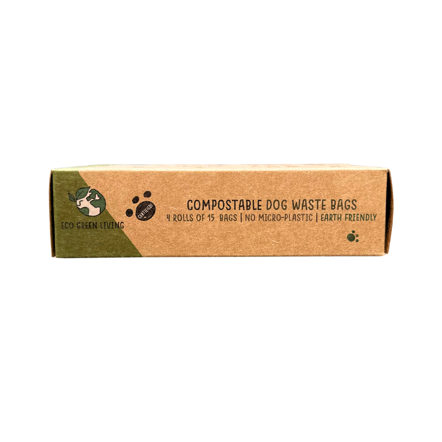 Compostable Dog Waste Bags | 1 Pack - 60 Large Bags