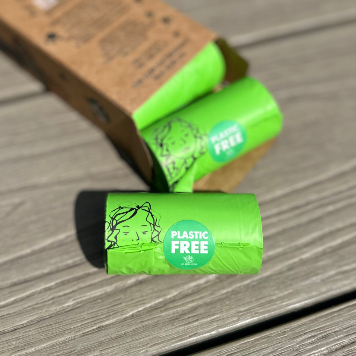 Compostable Dog Waste Bags | 1 Pack - 60 Large Bags