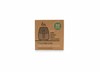 Air Fryer Liners 50 Papers, suitable for all air fryers.