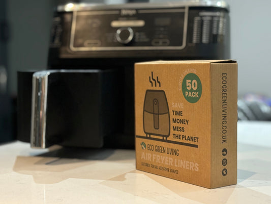 Air Fryer Liners 50 Papers, suitable for all air fryers.