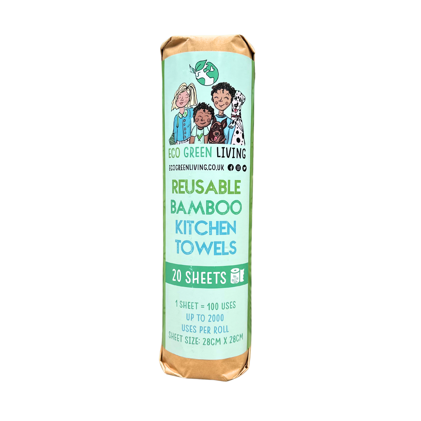 Reusable Bamboo Kitchen Towels