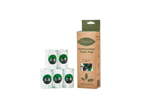 Biodegradable Nappy Bags | Pack of 100 bags - EcoGreenBusiness