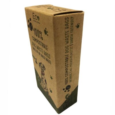 Compostable Dog Waste Bags | 1 Pack - 60 Large Bags - EcoGreenBusiness