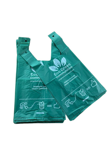 Compostable Small Shopping Bag x 1500 bags - EcoGreenBusiness