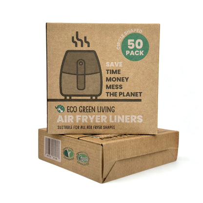 Air Fryer Liners 50 Papers, suitable for all air fryers.