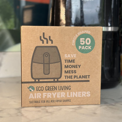 Air Fryer Liners 50 Papers, suitable for all air fryers.