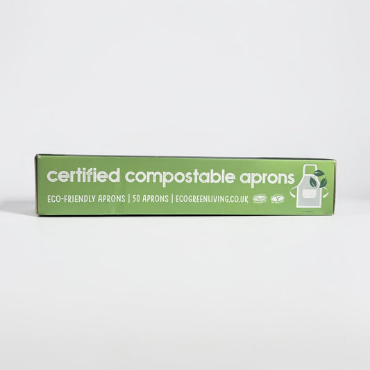 Eco-friendly Certified Compostable Aprons (50 aprons)