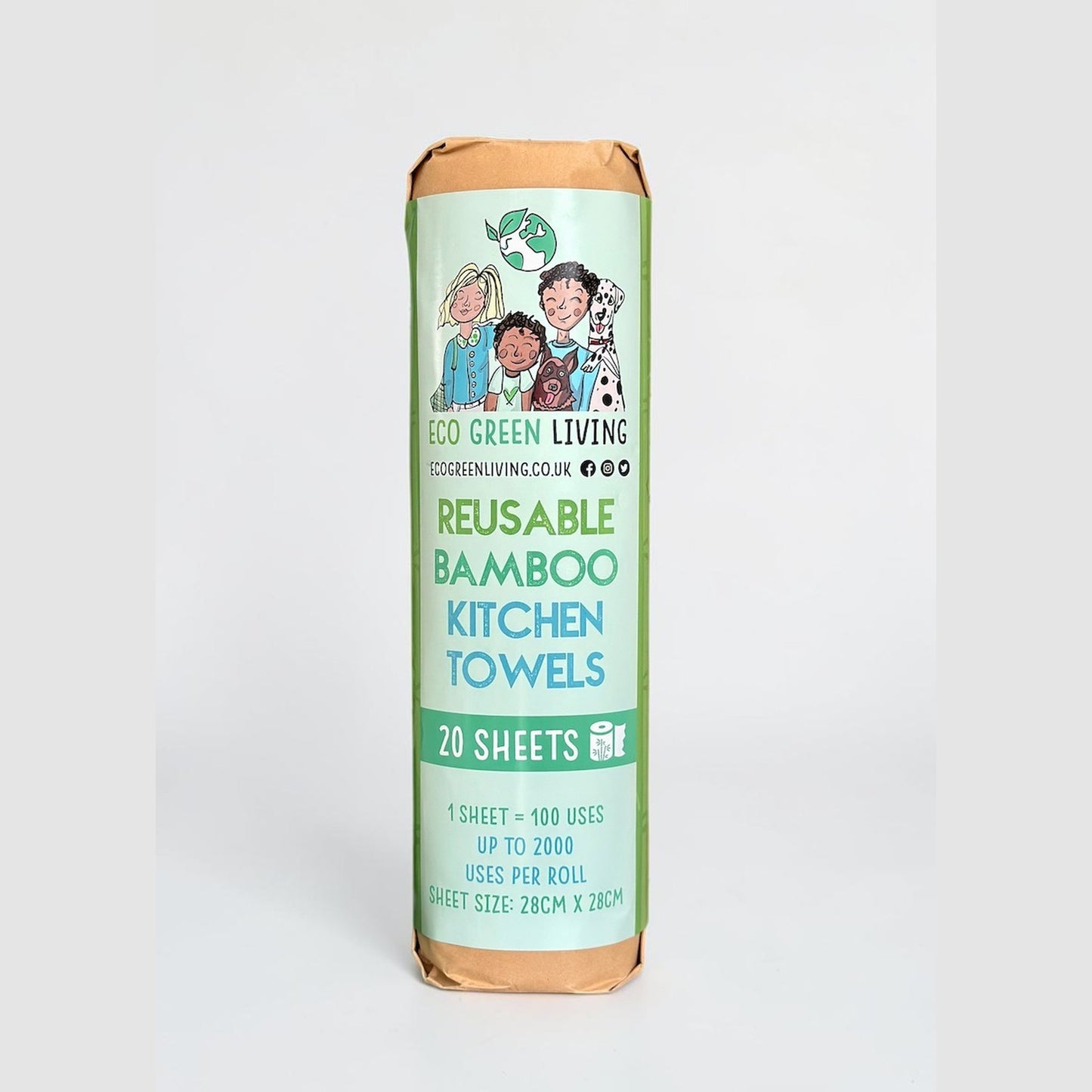 Reusable Bamboo Kitchen Towels