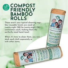 Load image into Gallery viewer, Reusable Bamboo Kitchen Towels - EcoGreenBusiness
