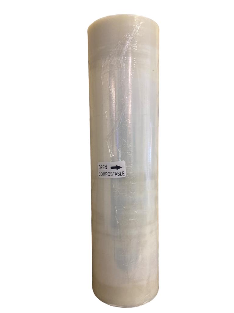 100% Compostable Pallet Wrap 45cm x 200m - the first! - EcoGreenBusiness