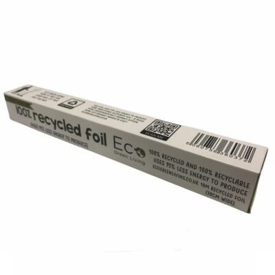 100% Recycled Aluminium Foil - 30cm x 10m - EcoGreenBusiness