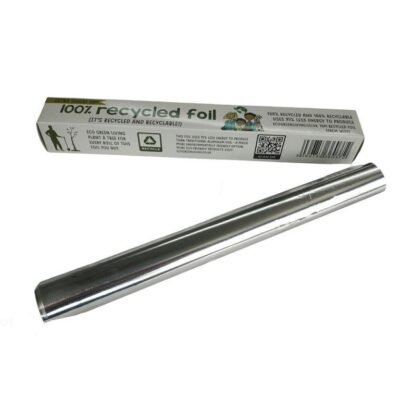 100% Recycled Aluminium Foil - 30cm x 10m - EcoGreenBusiness