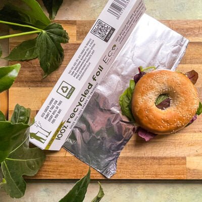 100% Recycled Aluminium Foil - 30cm x 10m - EcoGreenBusiness