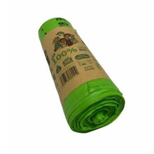 Load image into Gallery viewer, 10L Compostable Waste Bags | 1 Roll of 18 Bags | Eco Green Living - EcoGreenBusiness
