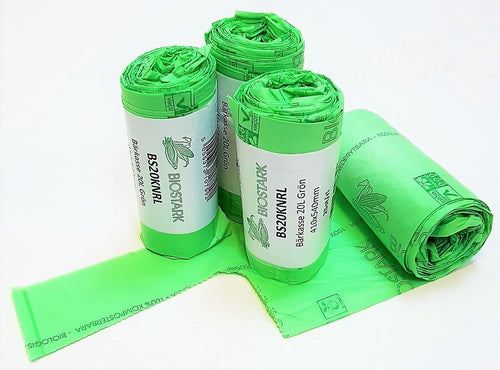 20L Catering Compostable Bag 25 per roll - EcoGreenBusiness
