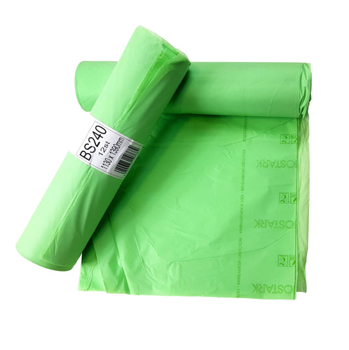 240L Catering Compostable Bag 12 per roll - EcoGreenBusiness
