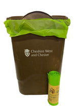 Load image into Gallery viewer, 60L Compostable Waste Bags | 1 Roll of 10 Bags | Eco Green Living - EcoGreenBusiness
